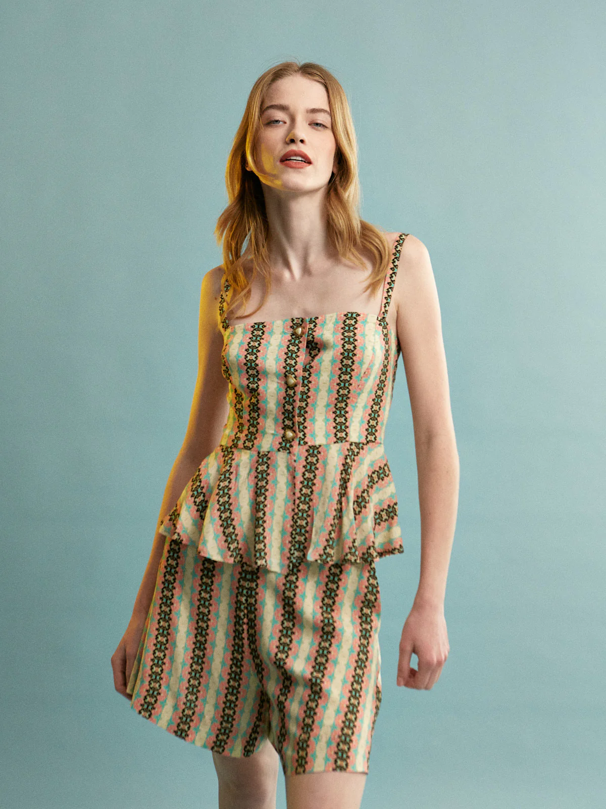 Allison viscose button top - Image 2