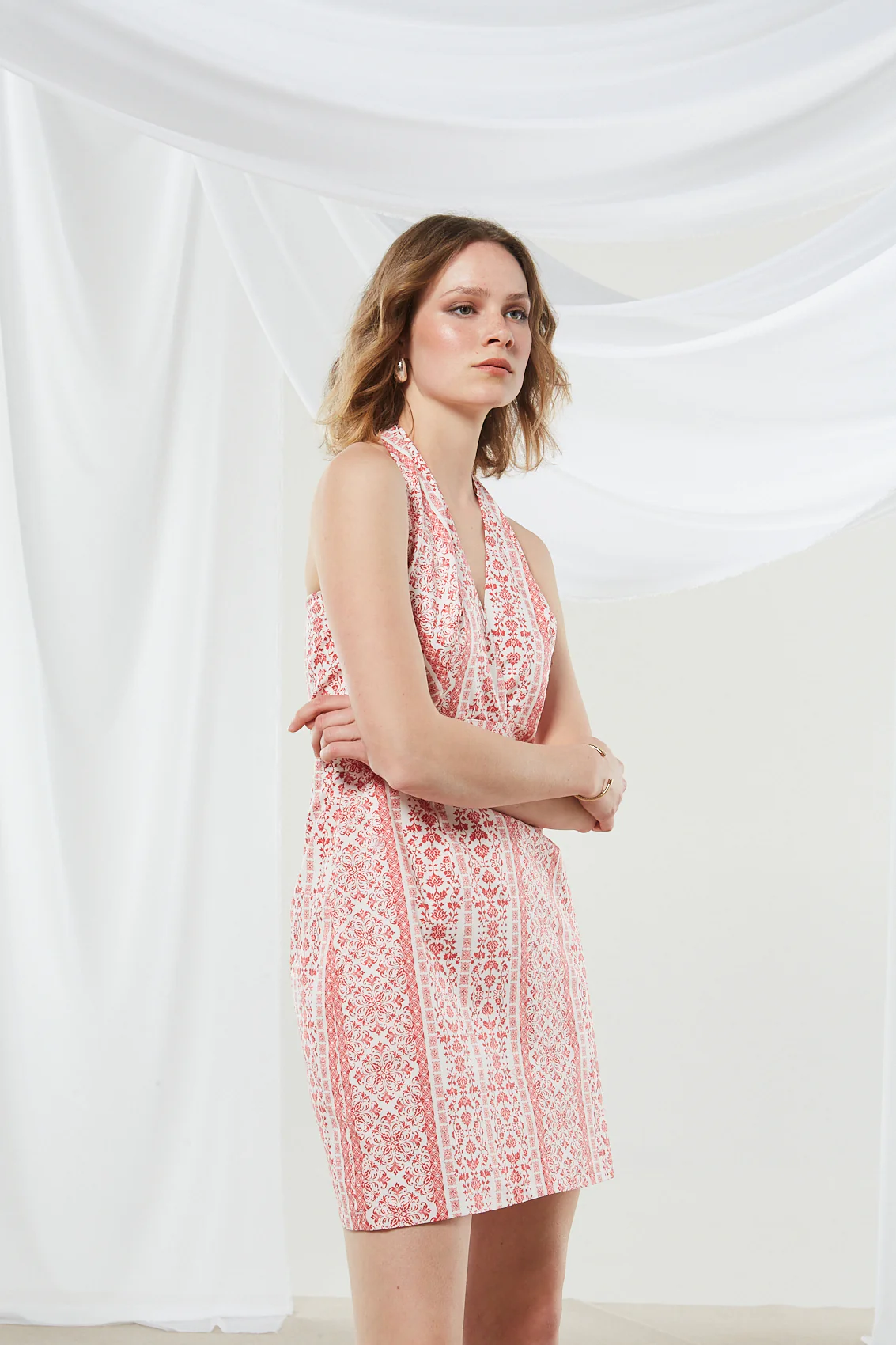 Daisy cotton mini dress - Image 4