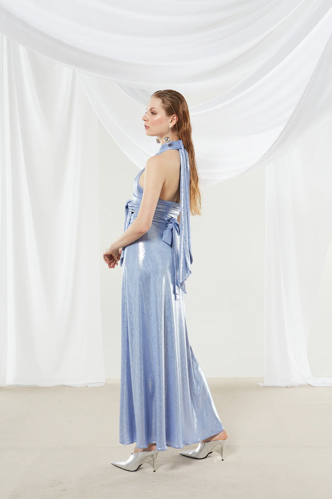 Iris metallic ciel top - Image 5