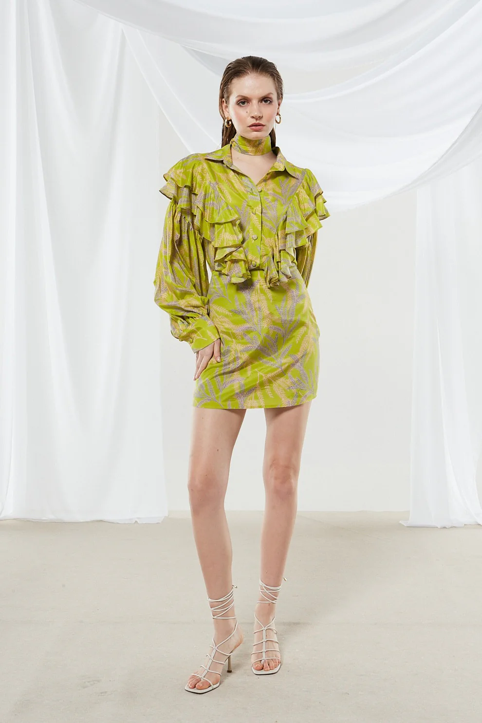 Jasmine printed mini skirt - Image 5