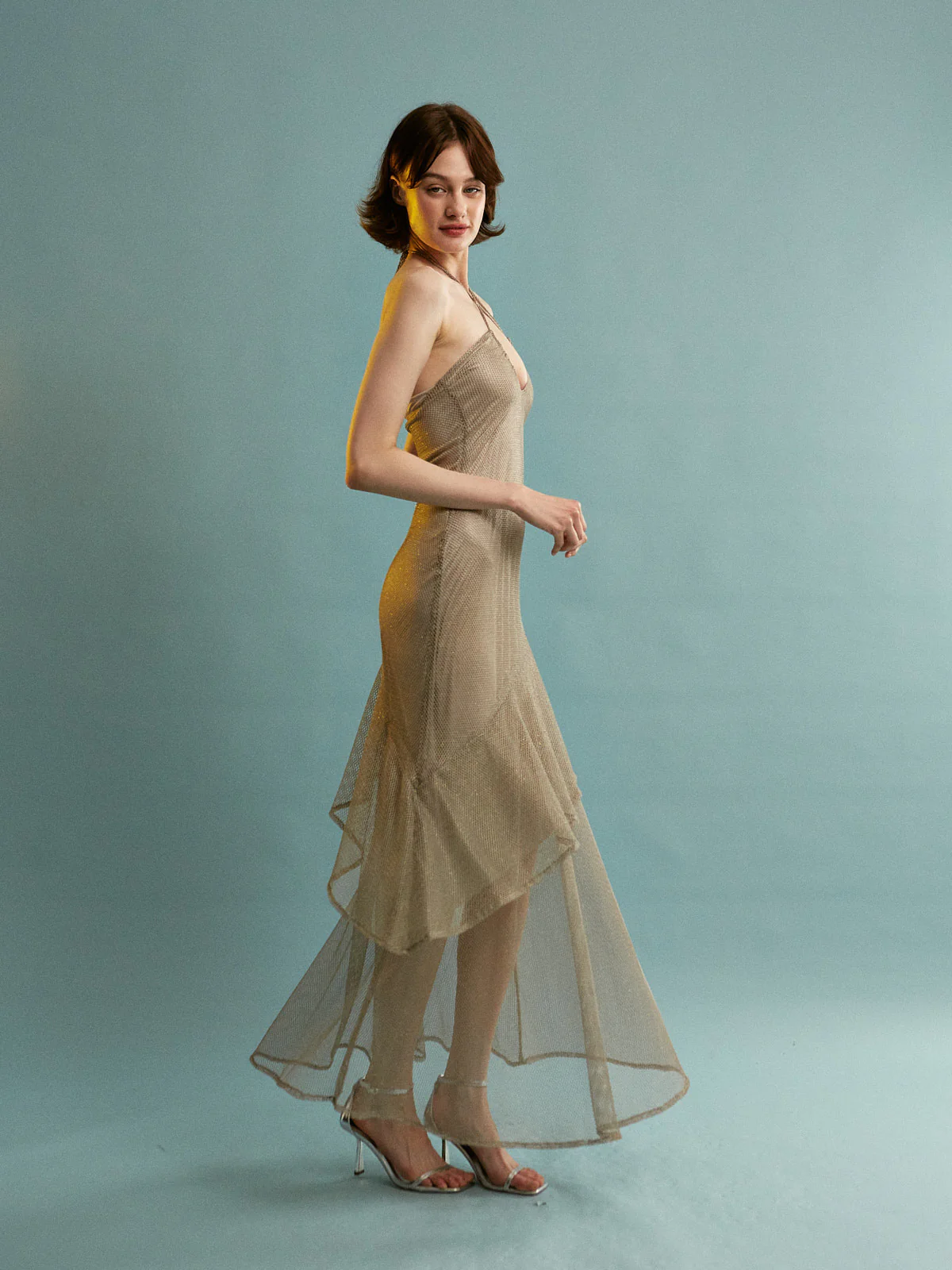 Sara ruffle maxi dress - Image 3