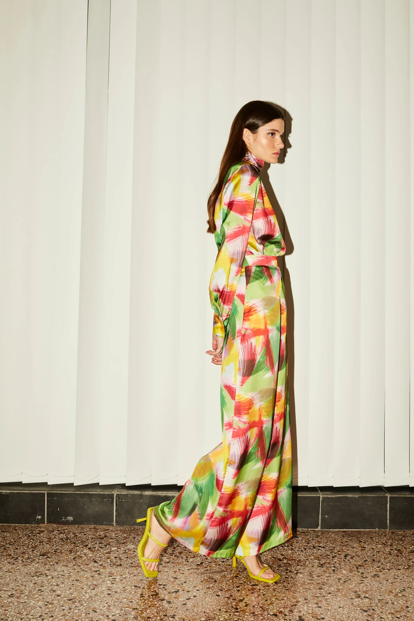Yolanda satin pants - Image 3